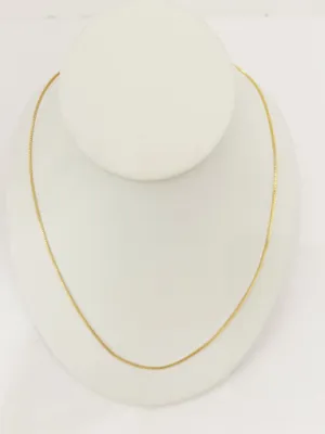 20" Gold Plated Necklace