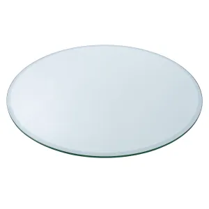 41" Round Clear Glass Table Tops