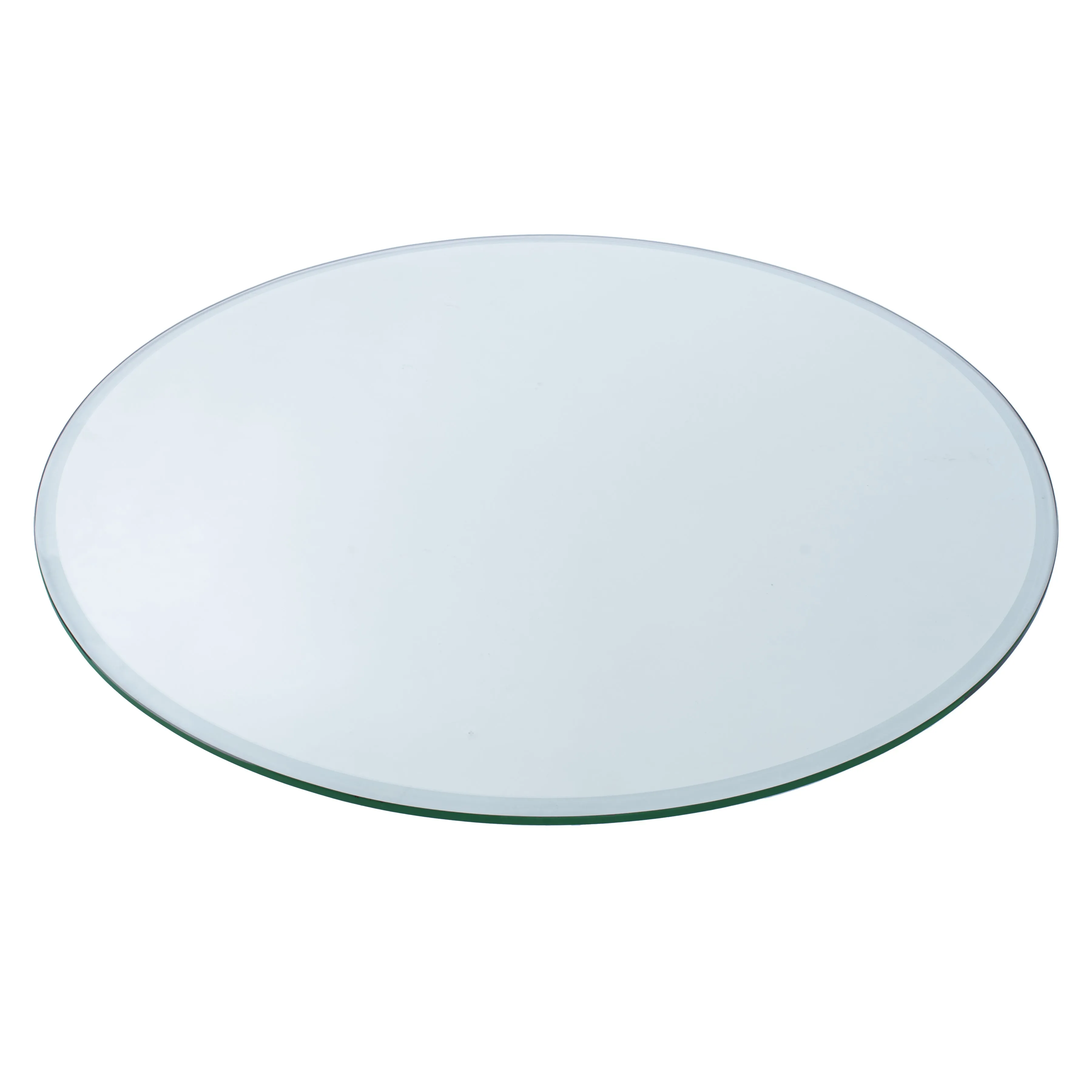 41" Round Clear Glass Table Tops