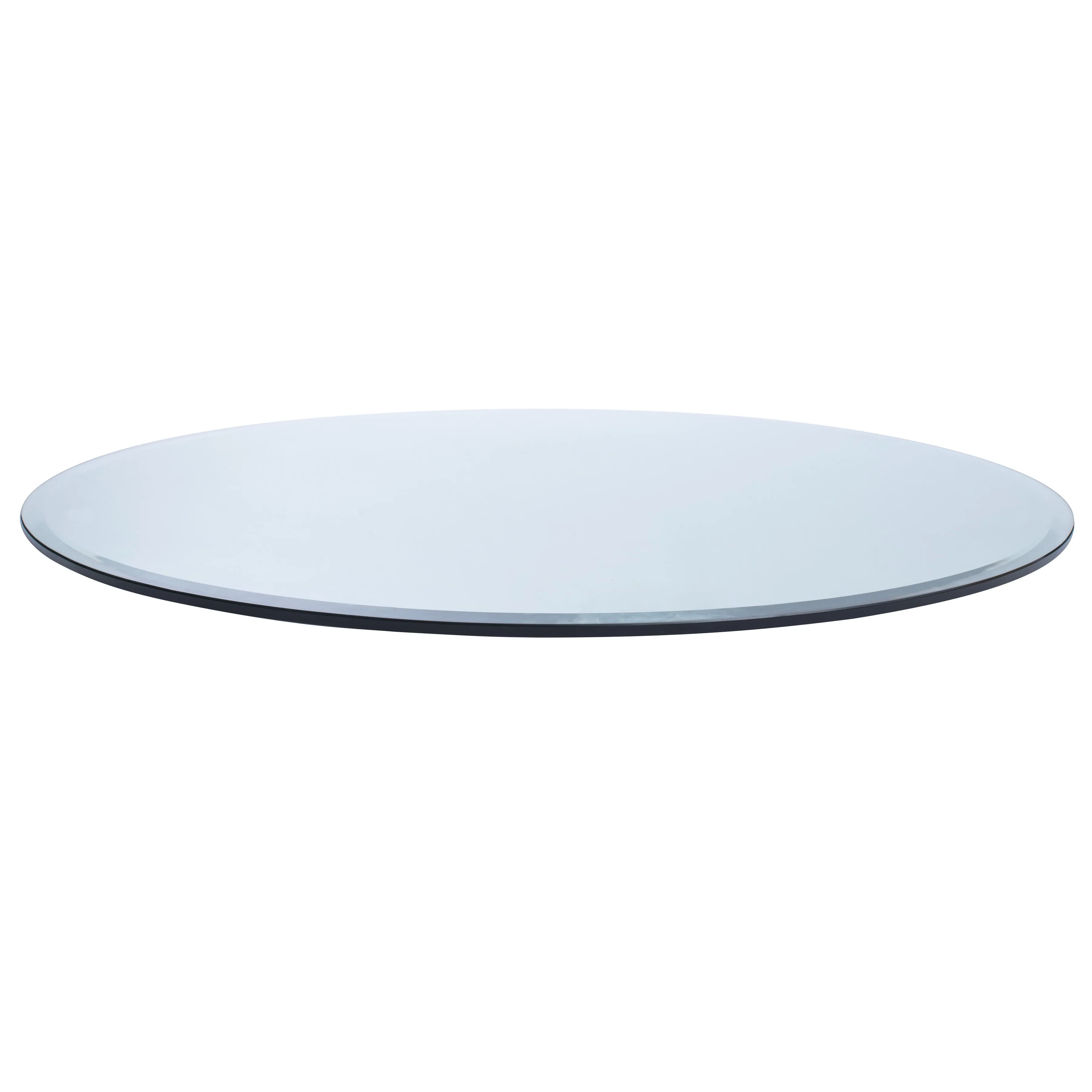 41" Round Clear Glass Table Tops
