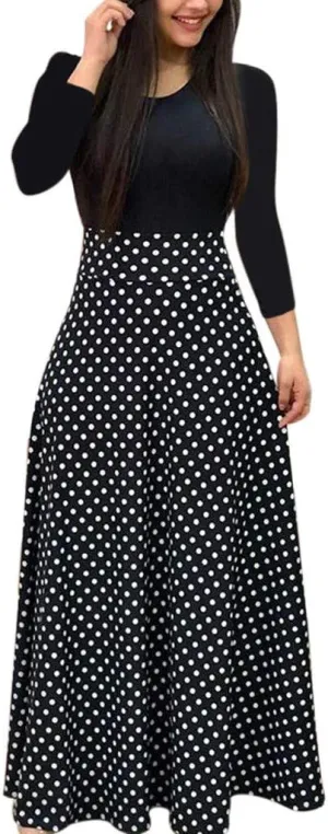 ADHOWBEW Womens Short Sleeve Empire Waist Floral Maxi Dress 2023 Summer Fashion Casual Plus Size Sundresses