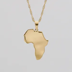 Africa Gold Filled Necklace