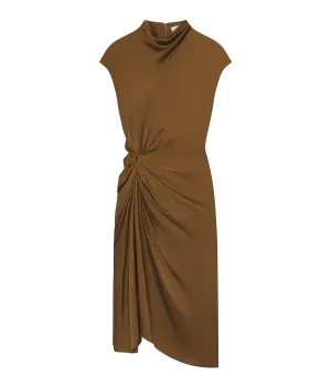 Alma Dress in Aged Bronze