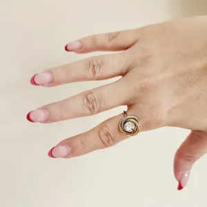 Anais Three Tone Ring
