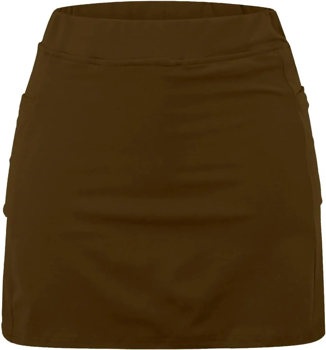 Athletic Skirts Women Solid Mid Waist Culottes Short Skirts Skinny Pants Tummy Control Plus Size Skort Womens Golf