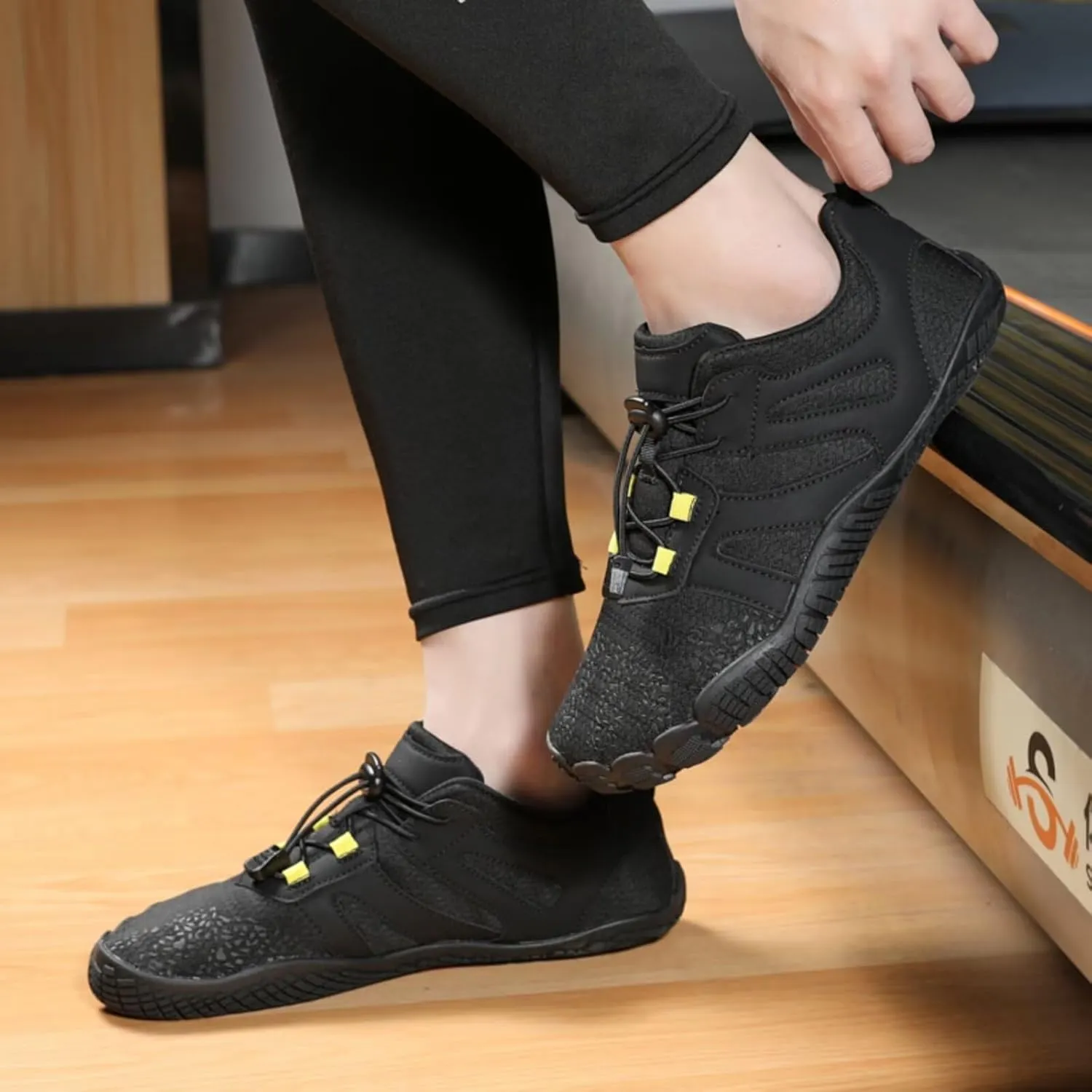 Barefoot Shoes Men Women Minimalist Wide Toe Box Zero Drop Lightweight Cross Training Shoes Trail Running Hiking Sneakers