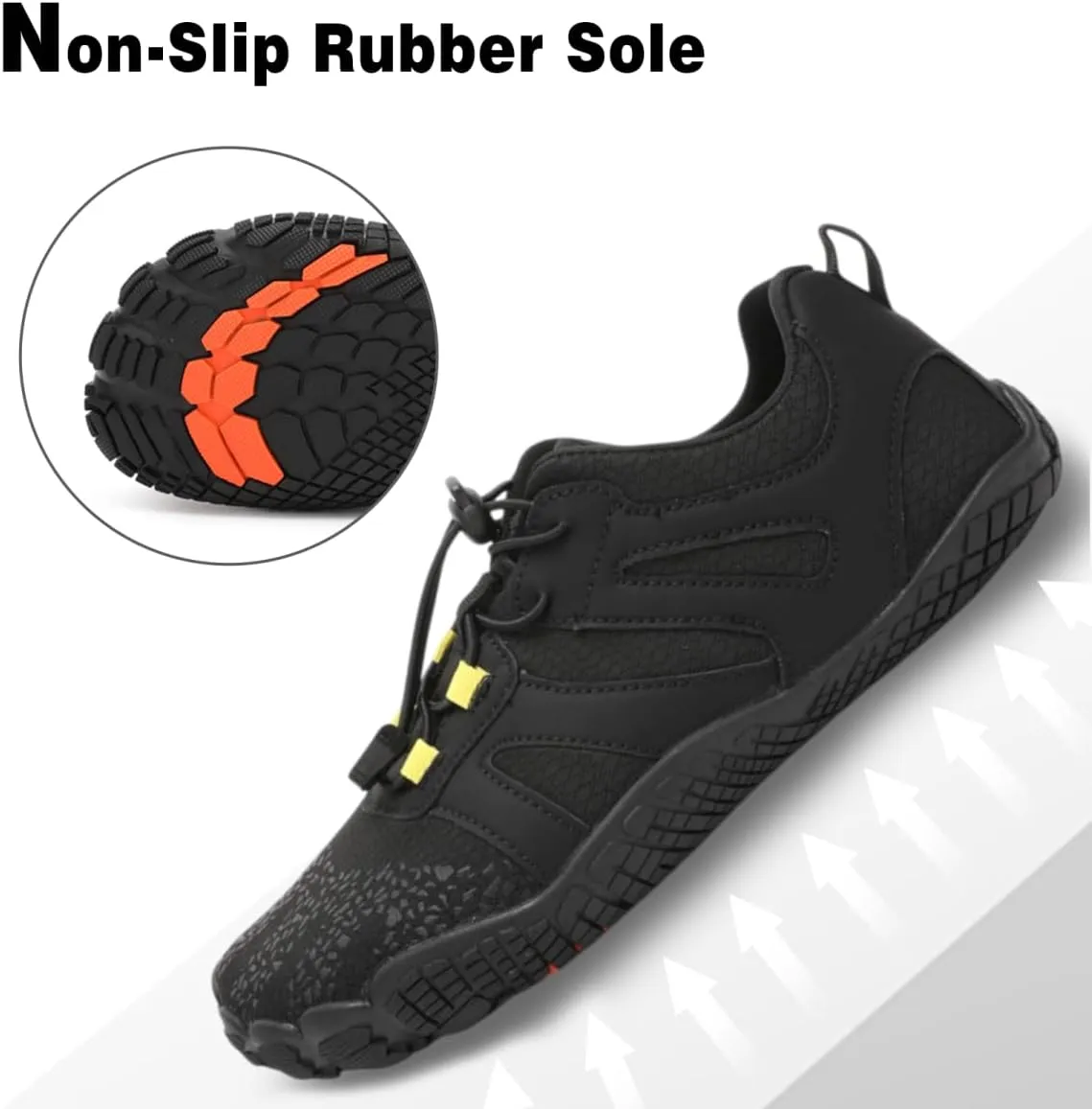 Barefoot Shoes Men Women Minimalist Wide Toe Box Zero Drop Lightweight Cross Training Shoes Trail Running Hiking Sneakers