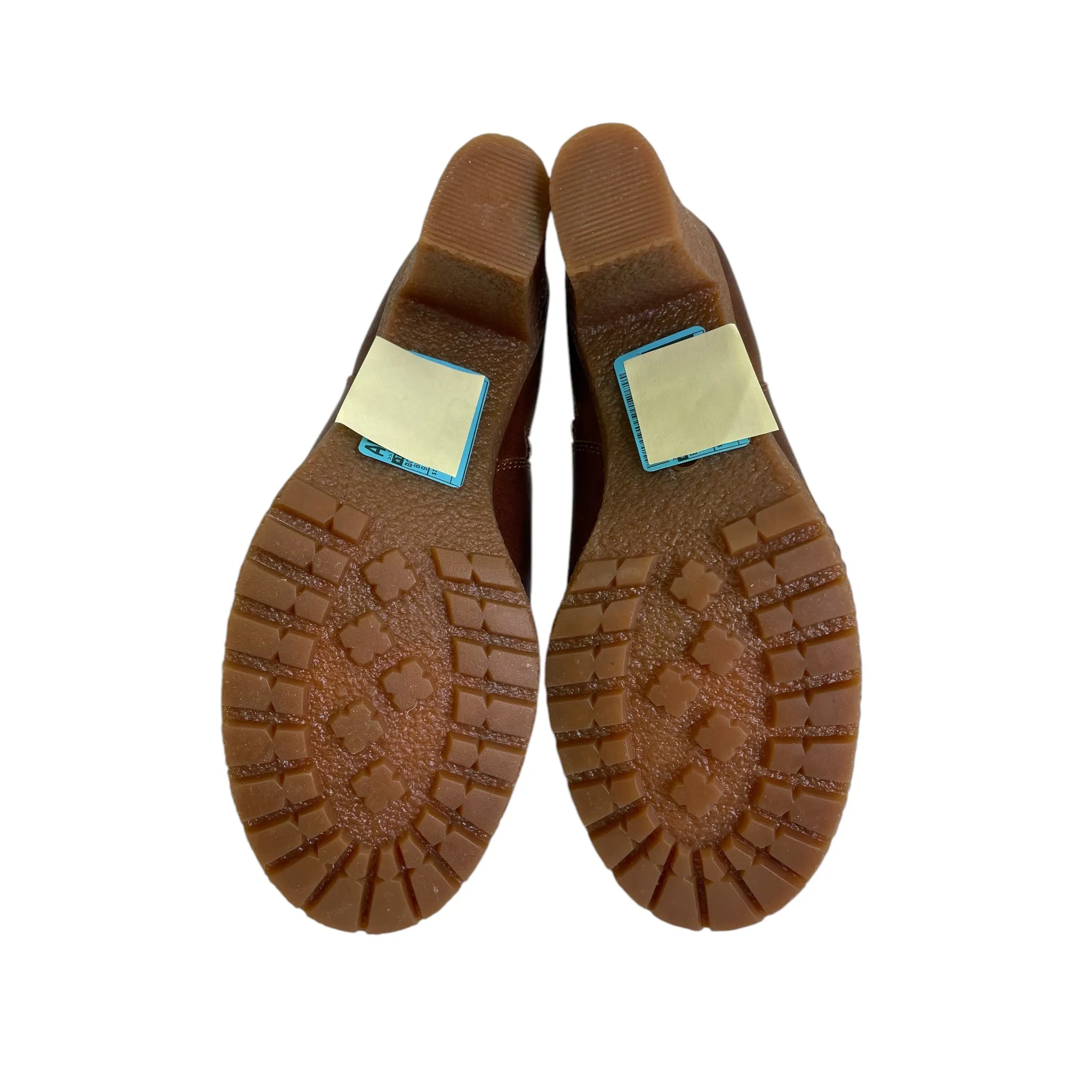 Boots Ankle Heels By Timberland In Brown, Size:9
