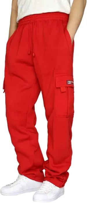 Cargo Pants for Men,Hiking Joggers Pants Cotton Drawstring Cargo Pants Twill Track Outdoor Jogging Sweatpants