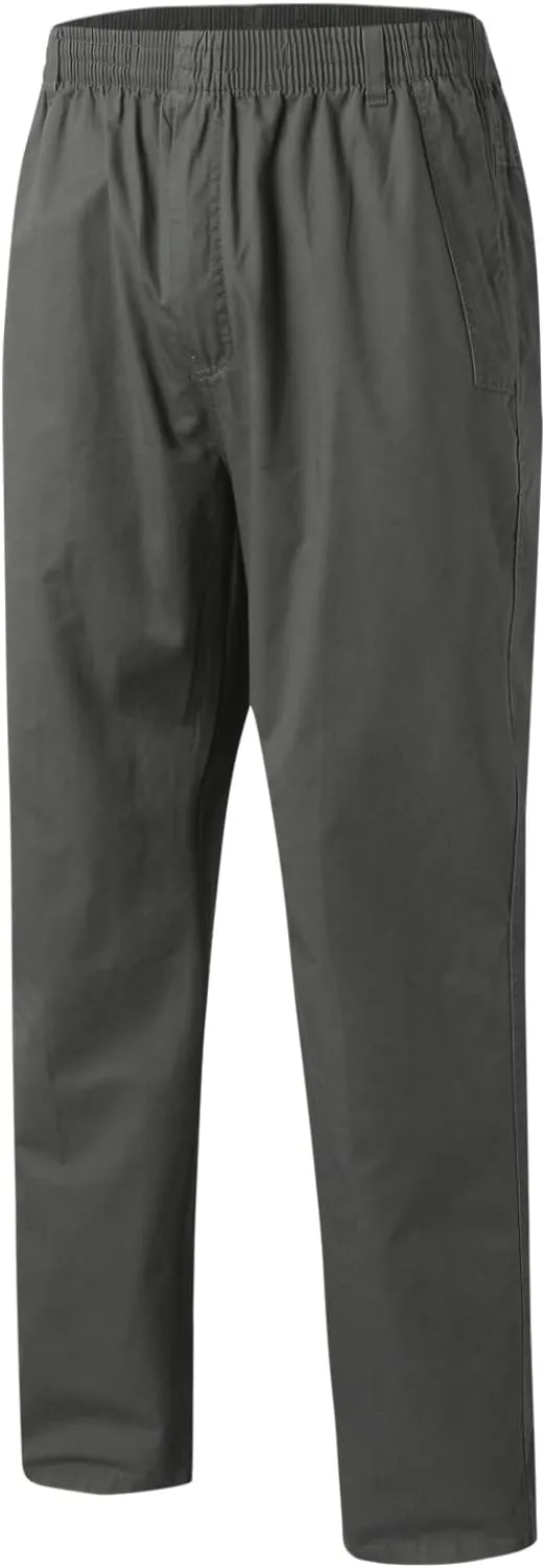 Cargo Pants for Men,Mens Pants Cargo Joggers with Pockets Fleece Sweatpants Casual Pant Chino Slim Fit Trousers