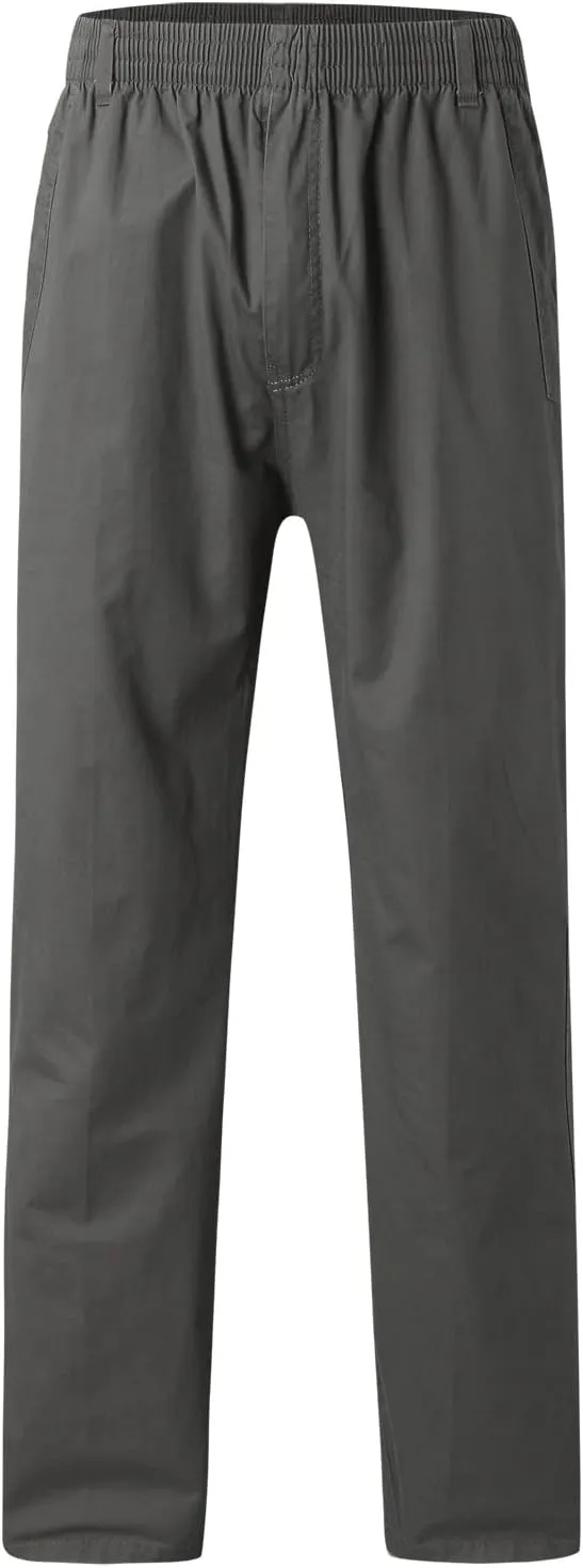 Cargo Pants for Men,Mens Pants Cargo Joggers with Pockets Fleece Sweatpants Casual Pant Chino Slim Fit Trousers