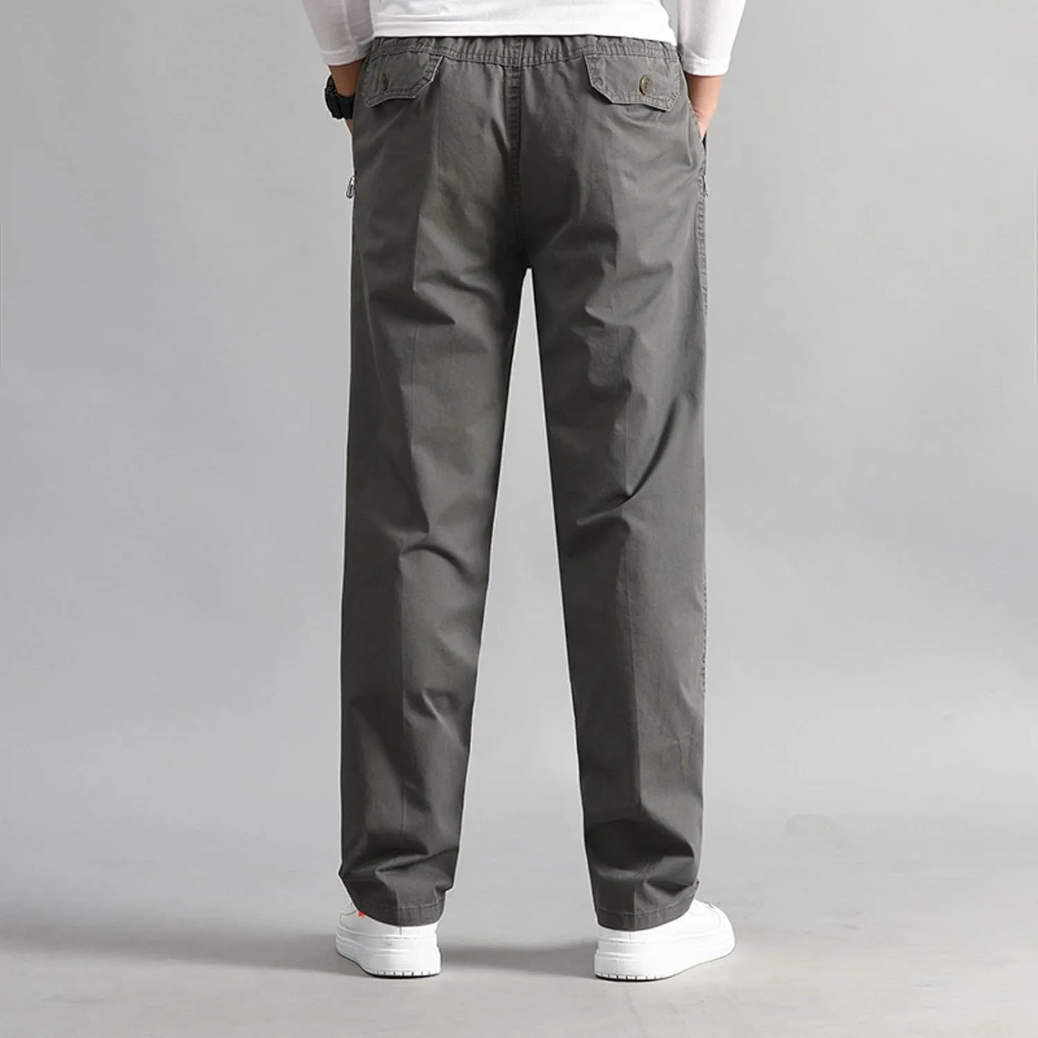 Cargo Pants for Men,Mens Pants Cargo Joggers with Pockets Fleece Sweatpants Casual Pant Chino Slim Fit Trousers