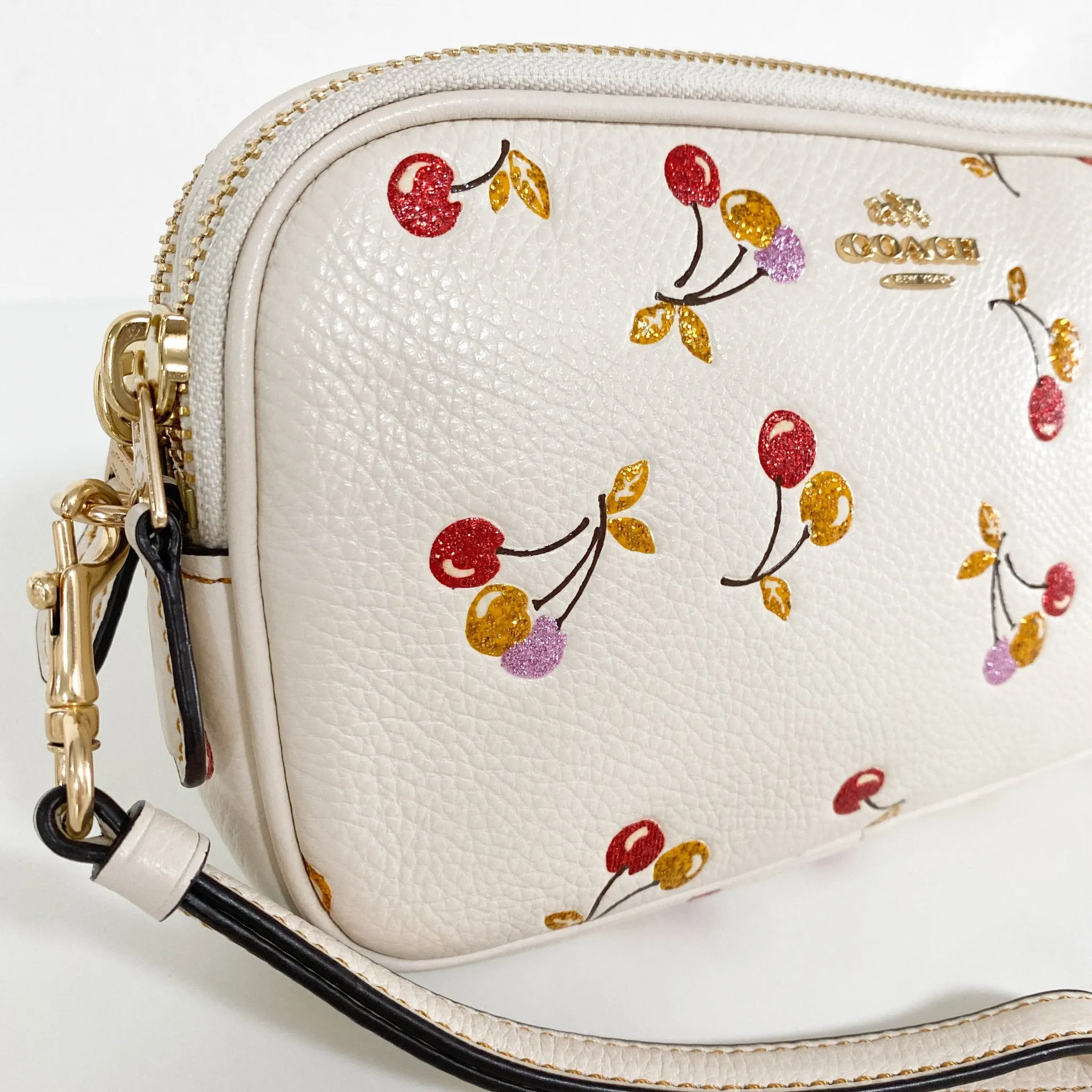 Cherry Pouch Shoulder Bag