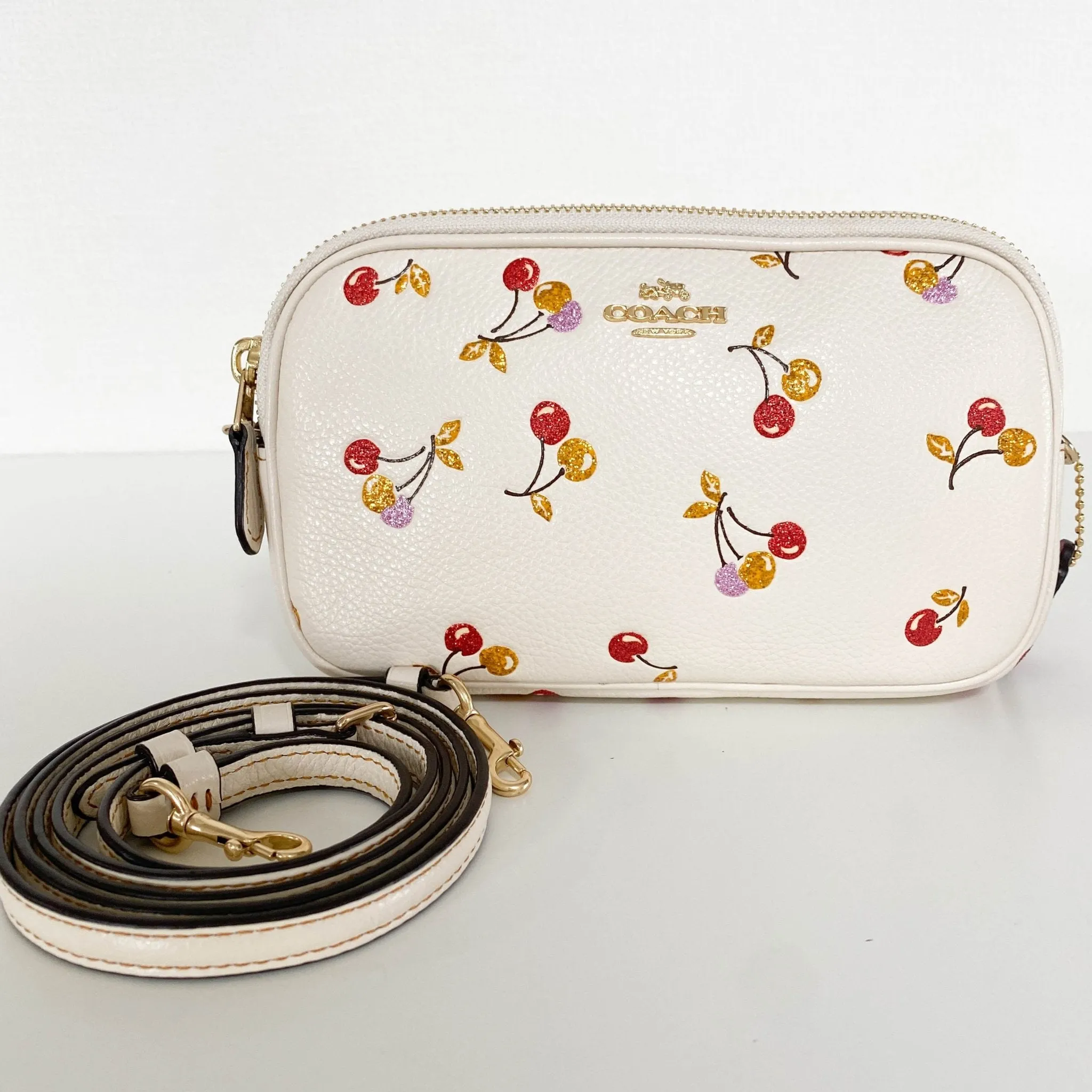 Cherry Pouch Shoulder Bag