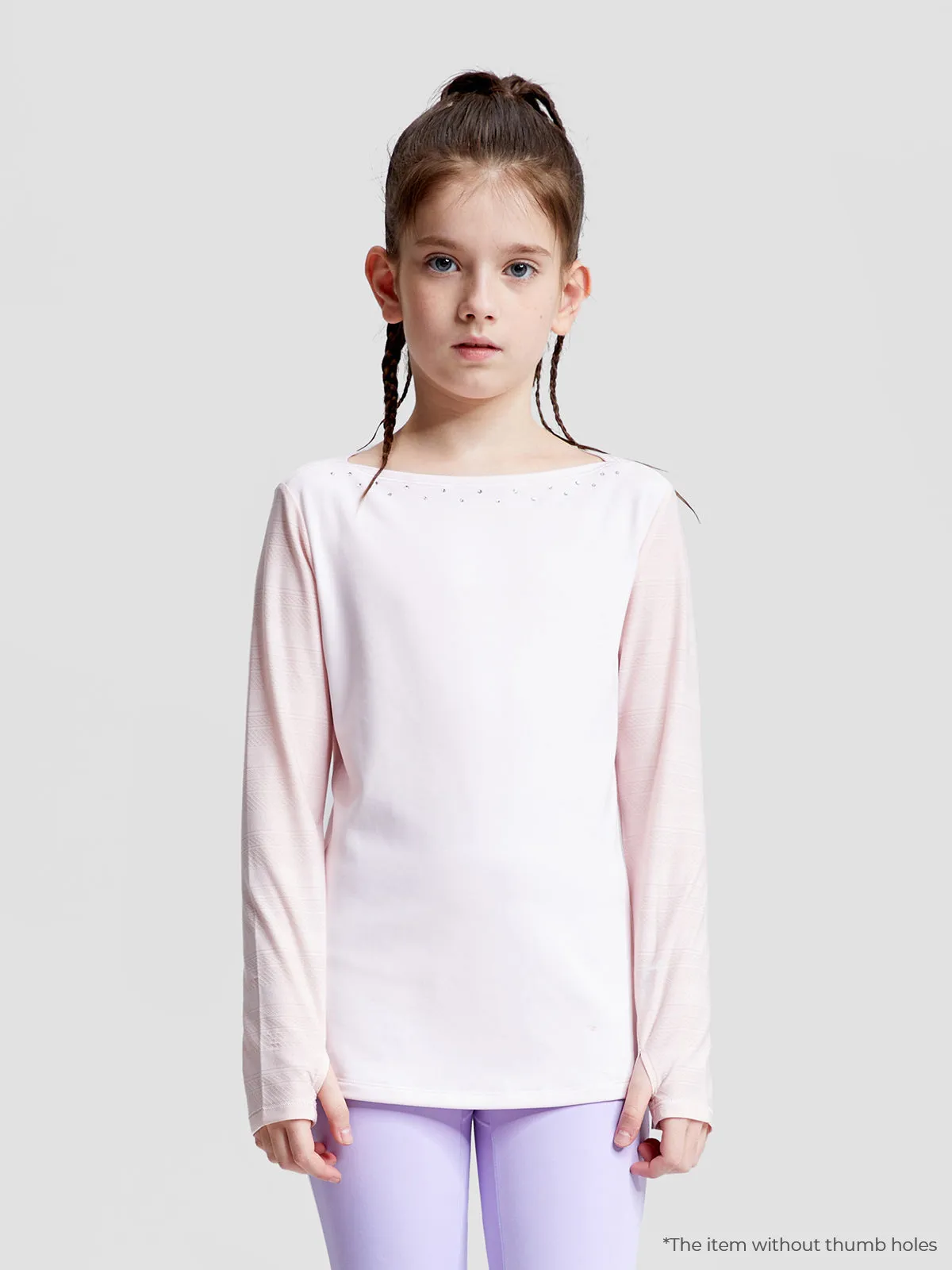 Color Block Jacquard Long Sleeve