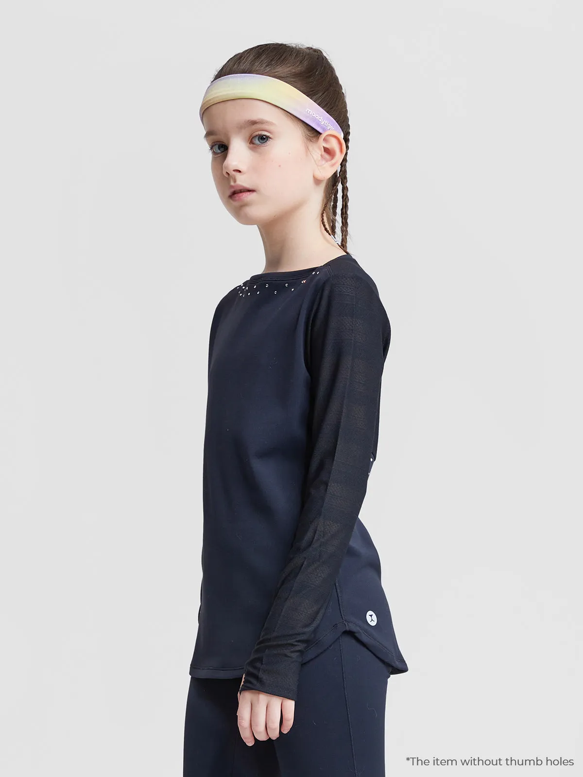 Color Block Jacquard Long Sleeve