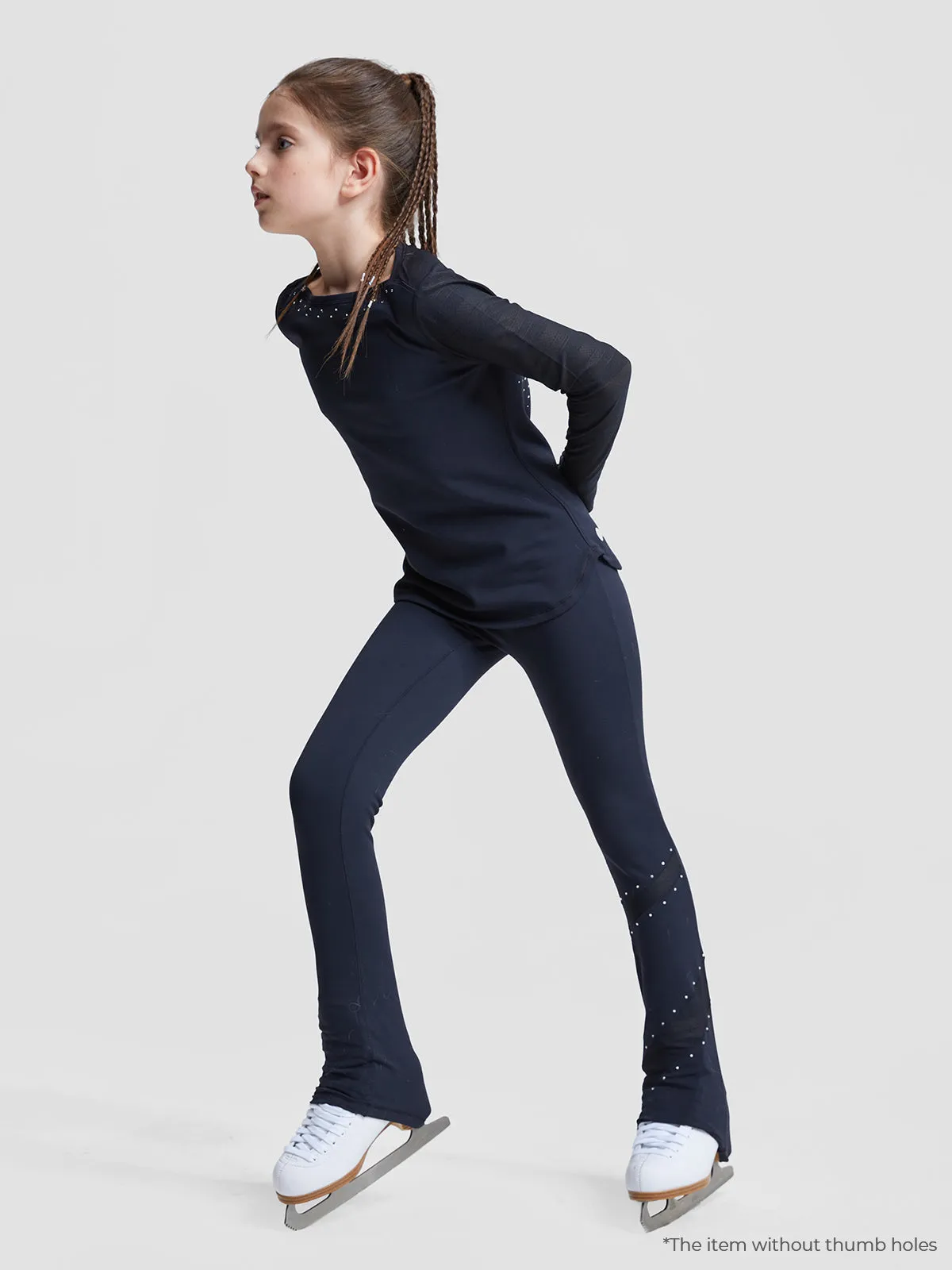 Color Block Jacquard Long Sleeve