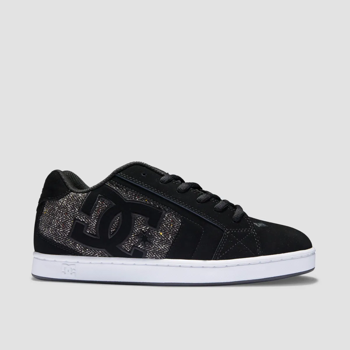 DC Net Shoes - Black/Black/Dark Grey