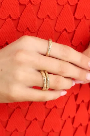 End Game Gold Ring Set