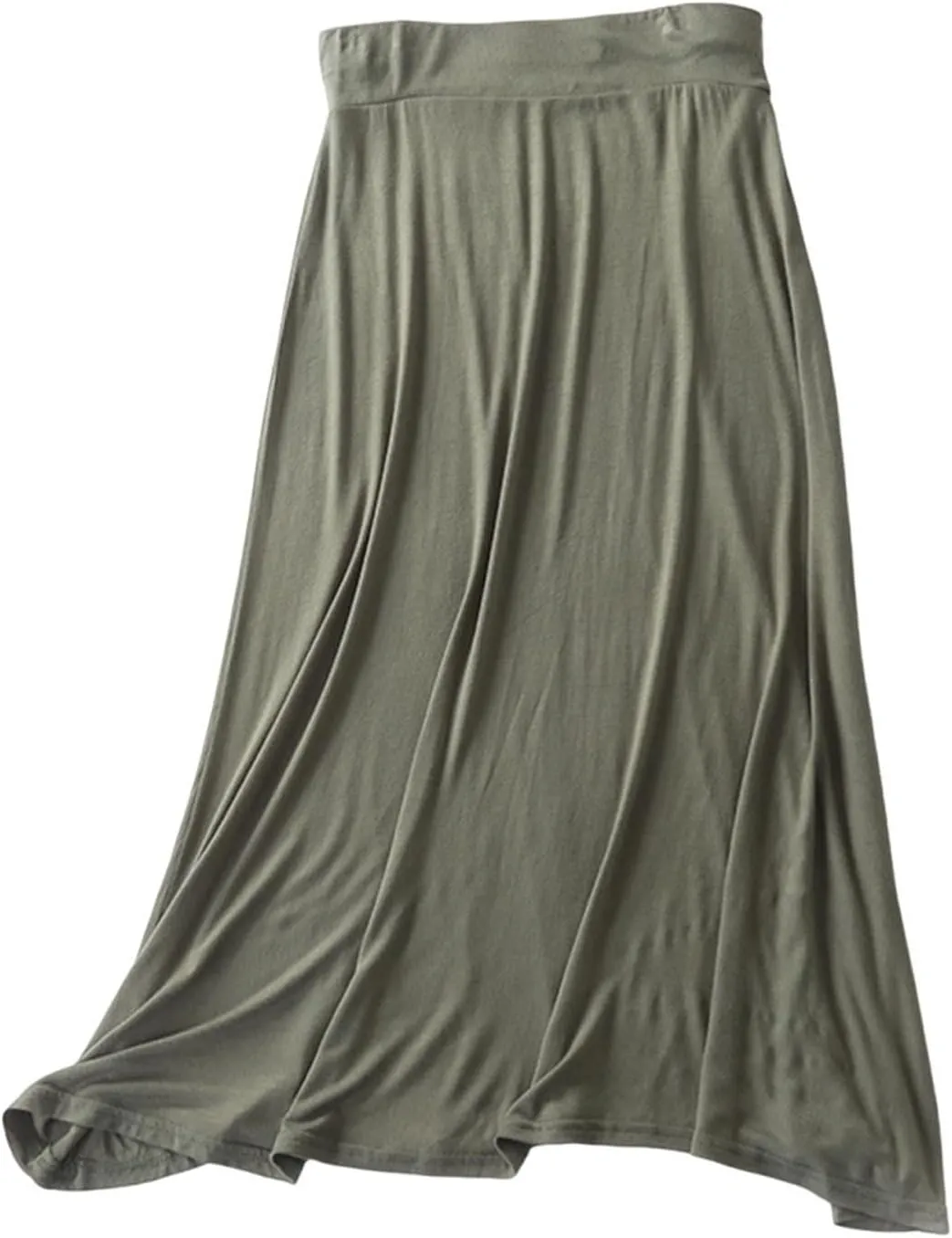 Fall 2024 Tulle Long Skirts for Women Fashion Soft Irregular Hem High Waist Skirt Pleated Solid Color Mesh Midi Dress