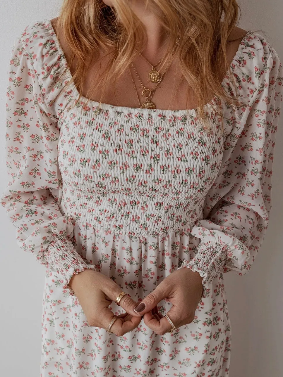 Falling in Floral Dress