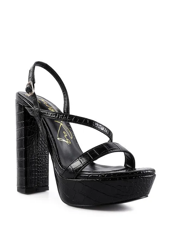 Fashion Fun- Block Heel Sandal