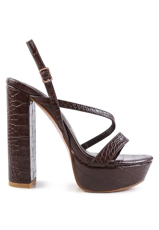 Fashion Fun- Block Heel Sandal