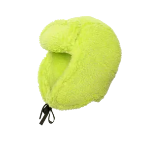 Faux Fur Shearling Hat - Citron