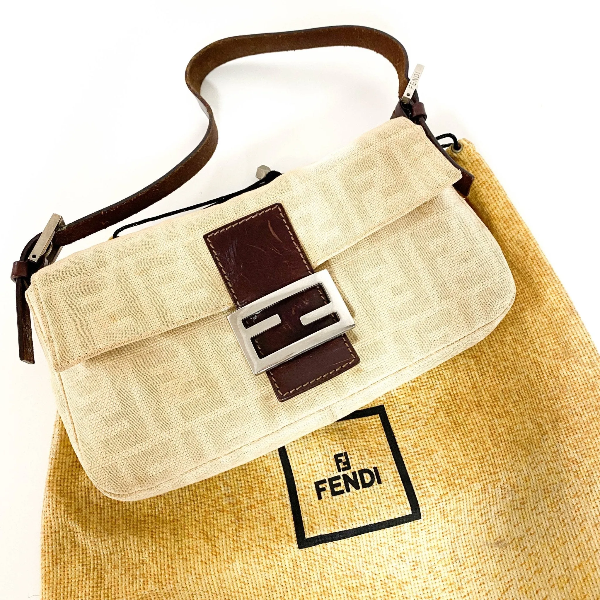 FF Baguette Shoulder Bag