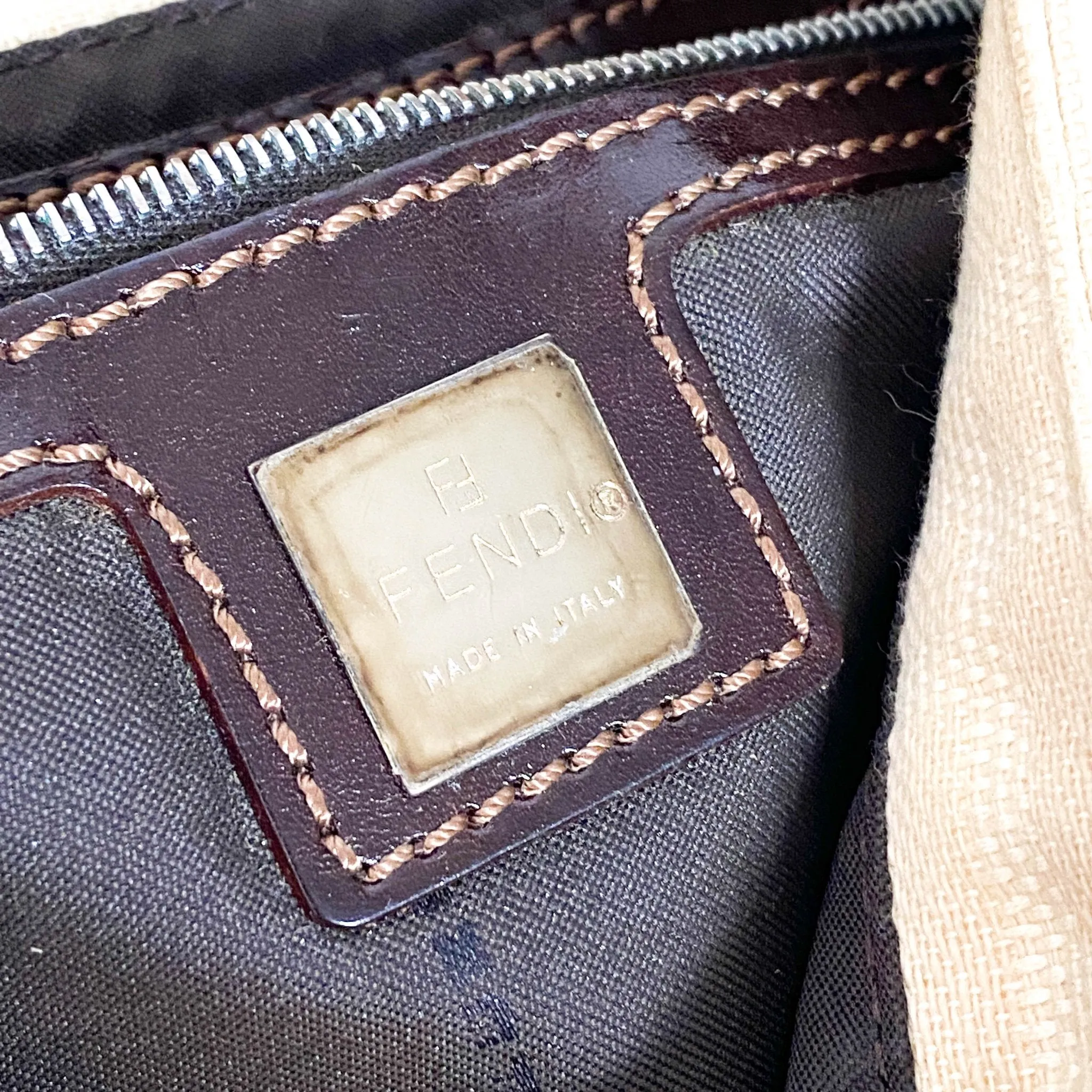FF Baguette Shoulder Bag