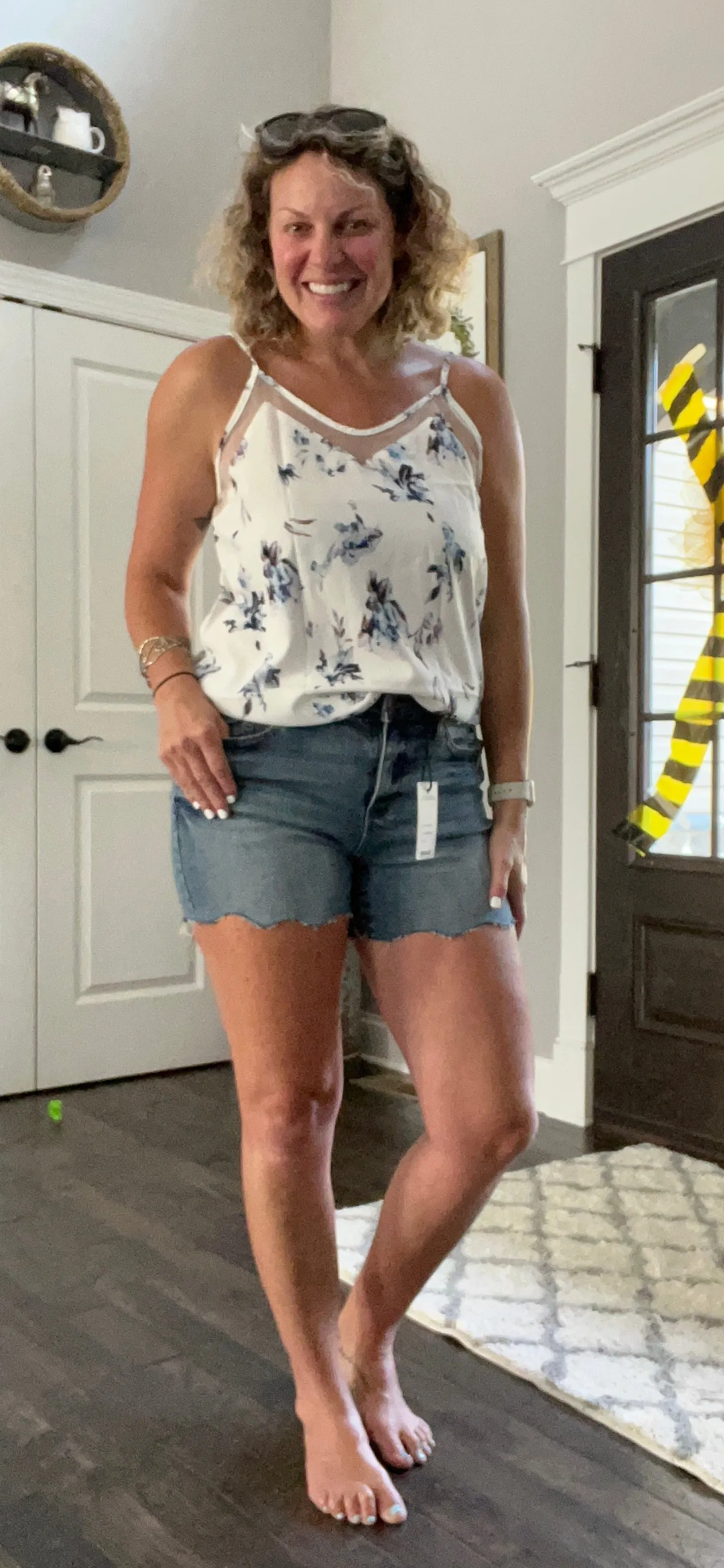 Floral cami