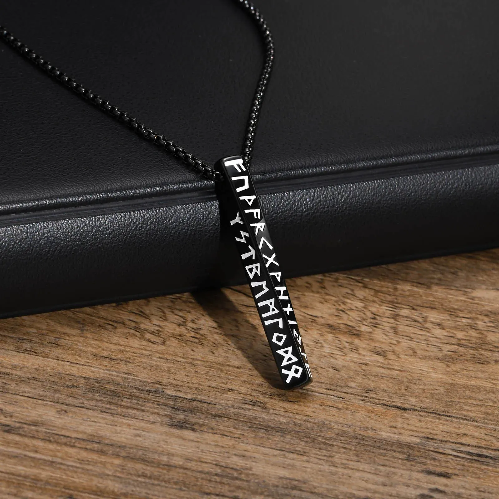 Geometric Viking Pendant Necklaces for Men