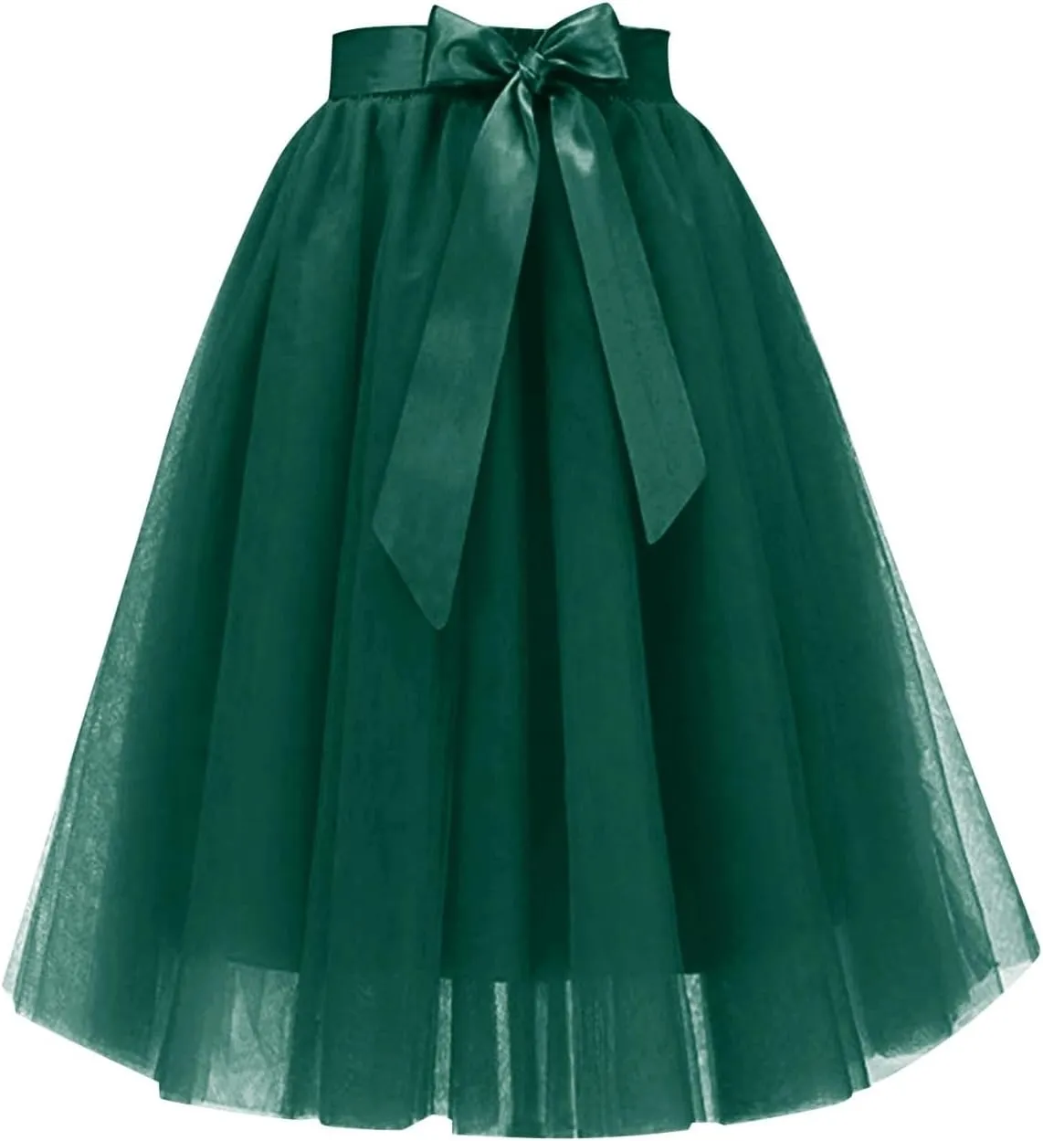 Girls Christmas Skirt Women's Skirt Tutu Adult Lolita Short Petticoat Midi Skirt for Dressy Occasions Dance Skirt