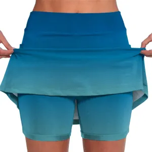 High Waisted Tennis Skirt Waist Culottes Short Skirts Skinny Pants Lightweight High Waist Skinny Tummy Control Plus