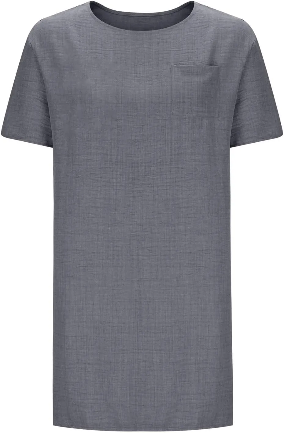 hlysgo Summer Dresses for Women 2025 Casual Loose Comfy Short Sleeve Crew Neck Mini Dress Teen Girls Knee Length Beach Dress