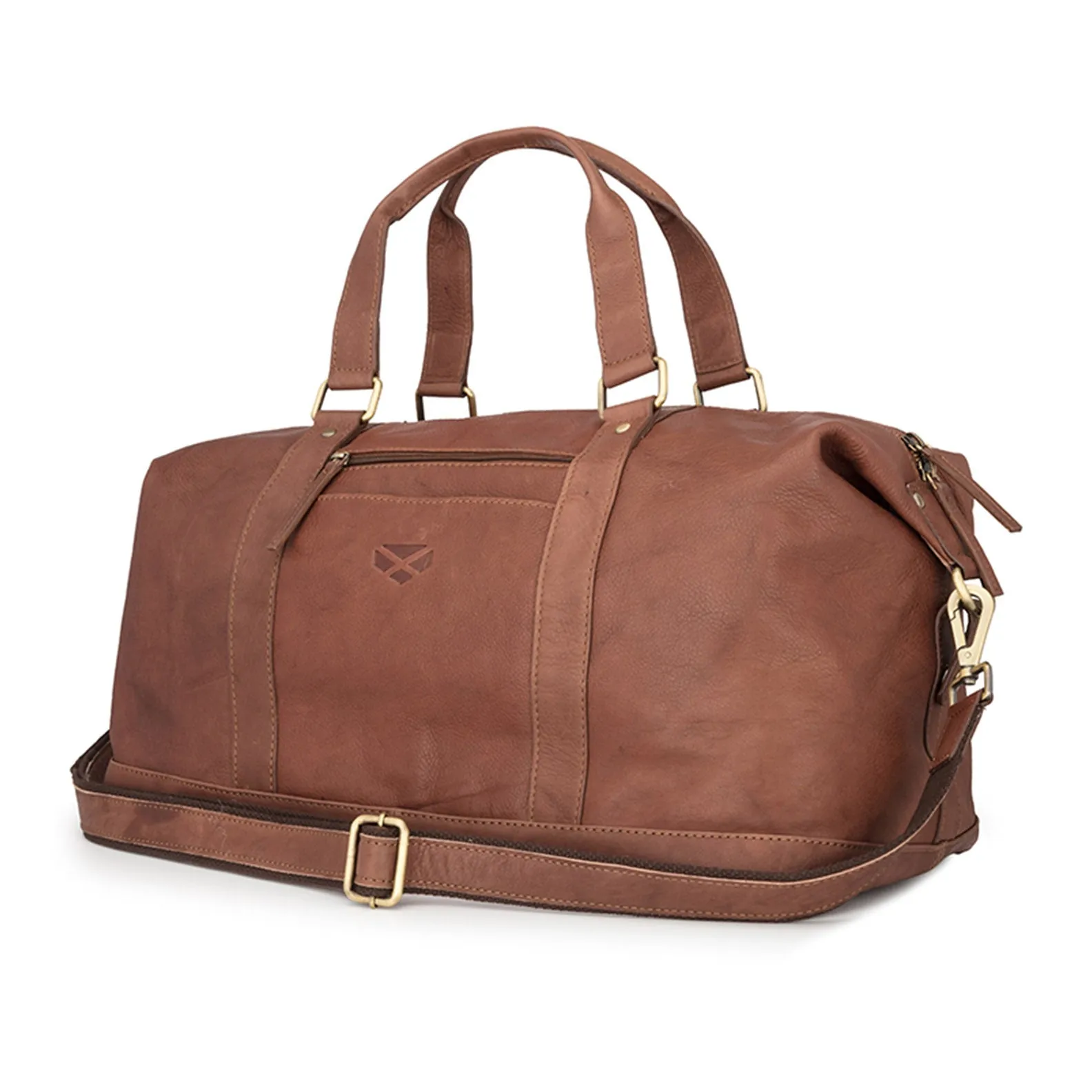 Hoggs of Fife Monarch Leather Carryon Holdall