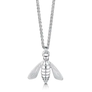Honeybee Large Pendant in Sterling Silver