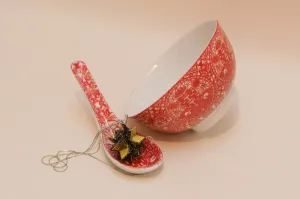 Jade Blossom Necklace (Gold sparks)