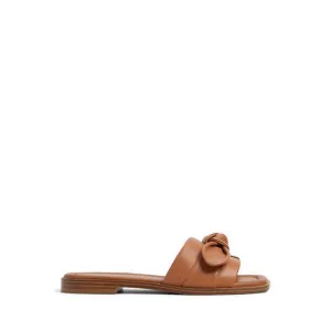 Lavinia Flat Sandals - Medium Brown