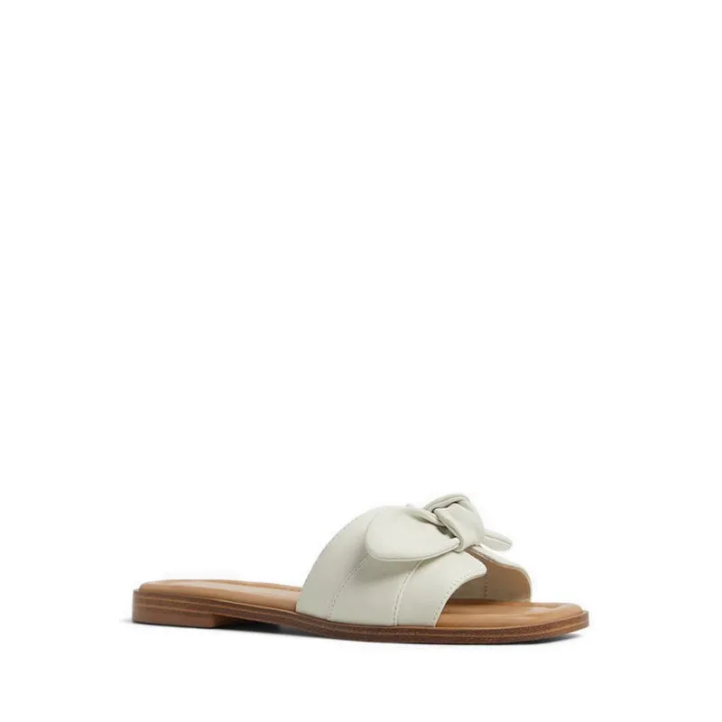 Lavinia Flat Sandals - White