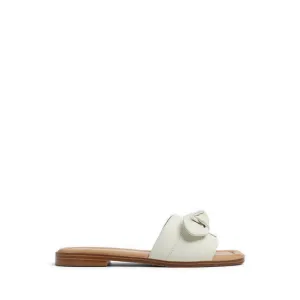 Lavinia Flat Sandals - White