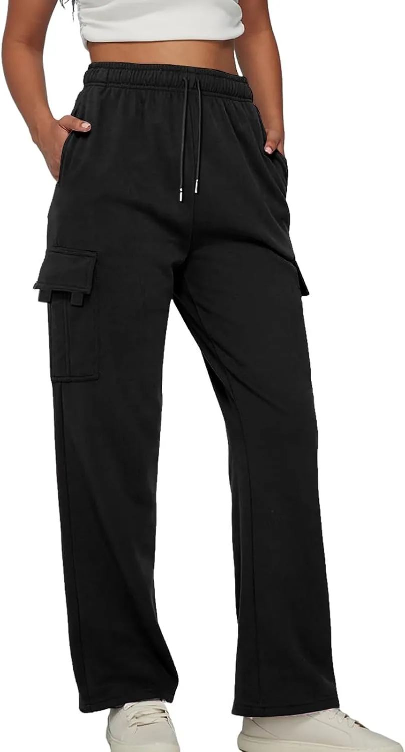 Linen Pants for Men Solid Color Casual Zipper Pocket Colorblock Loose Comfy Sweatpants Trousers for Men Green