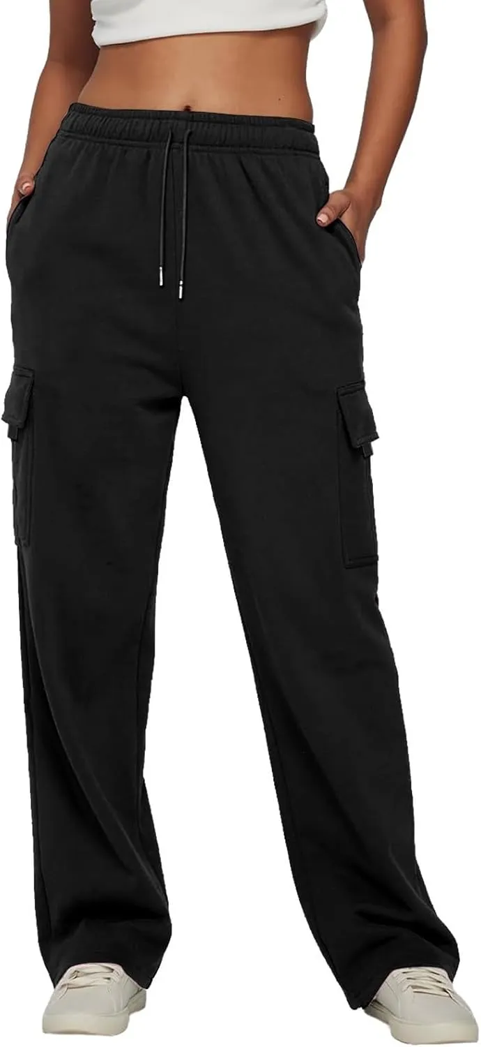 Linen Pants for Men Solid Color Casual Zipper Pocket Colorblock Loose Comfy Sweatpants Trousers for Men Green