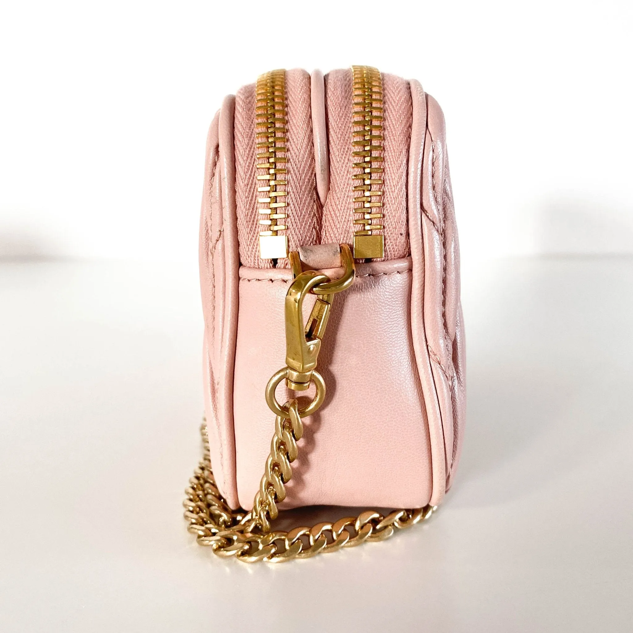 Matelassé Leather Crossbody bag
