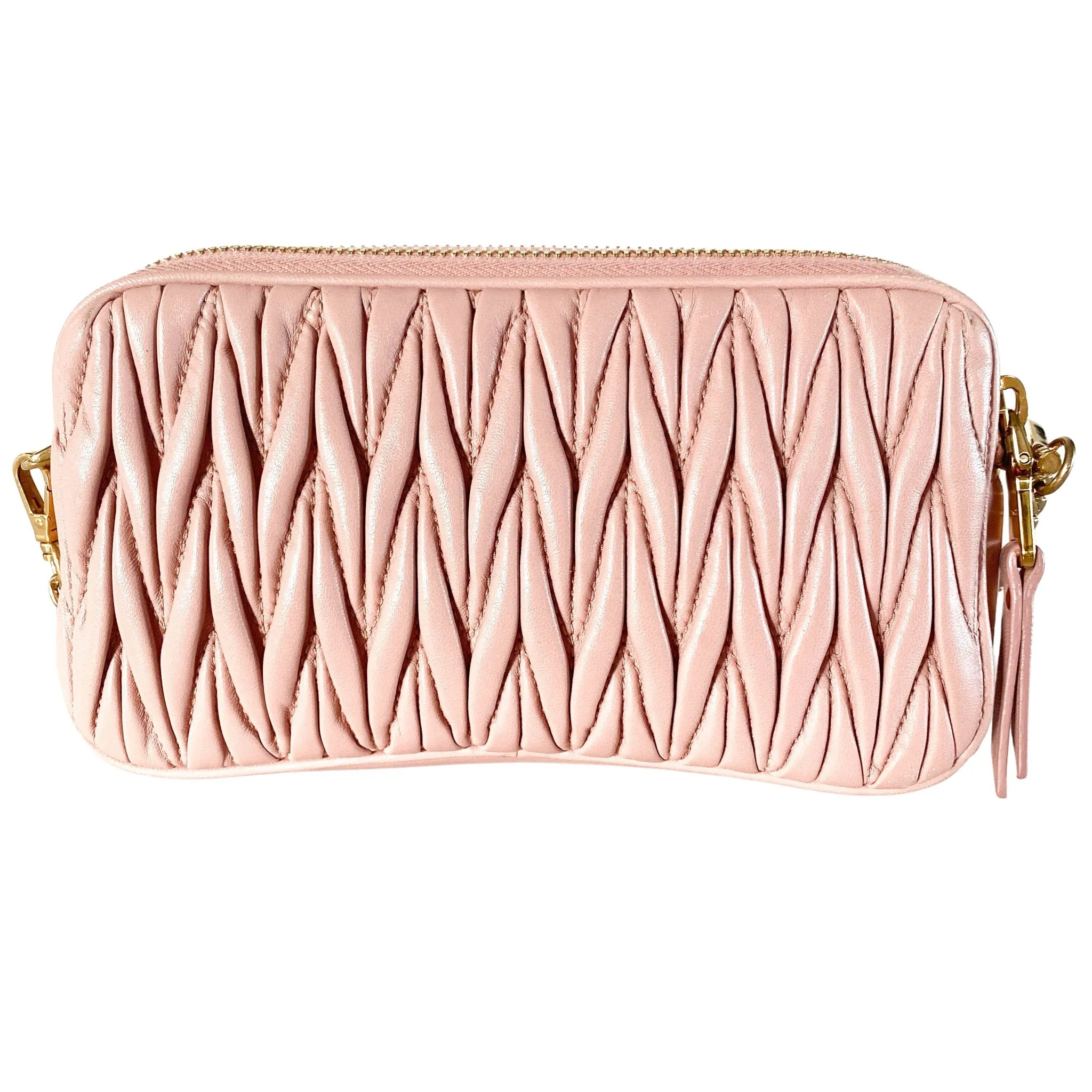 Matelassé Leather Crossbody bag