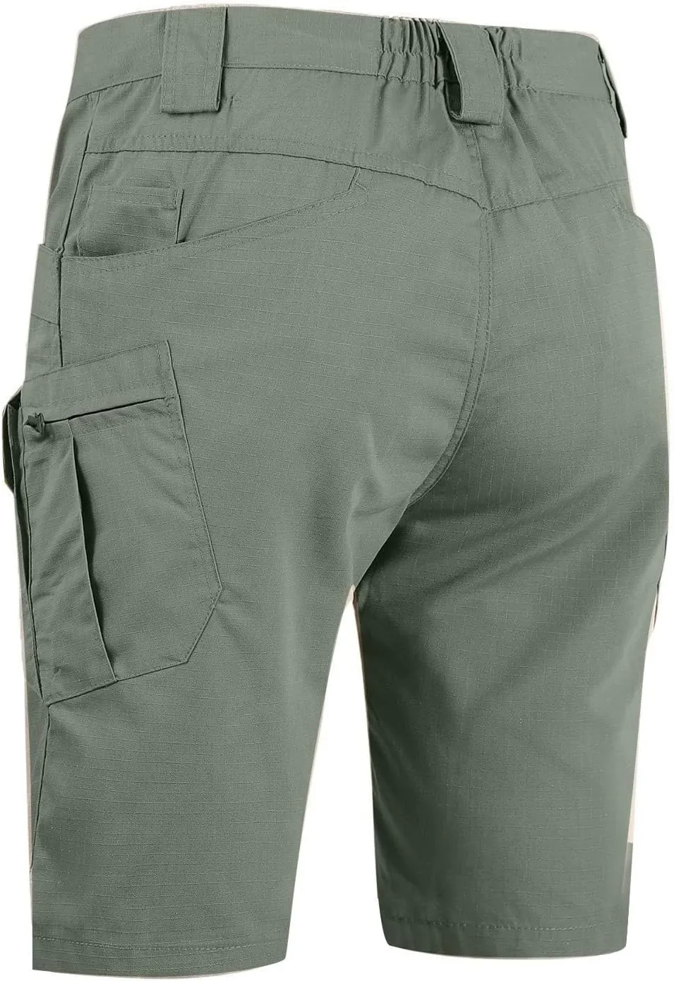 Men Cargo Shorts Long Water Resistant Quick Dry Breathable Tactical Pants Lightweight Stretch Ripstop Hiking Pants