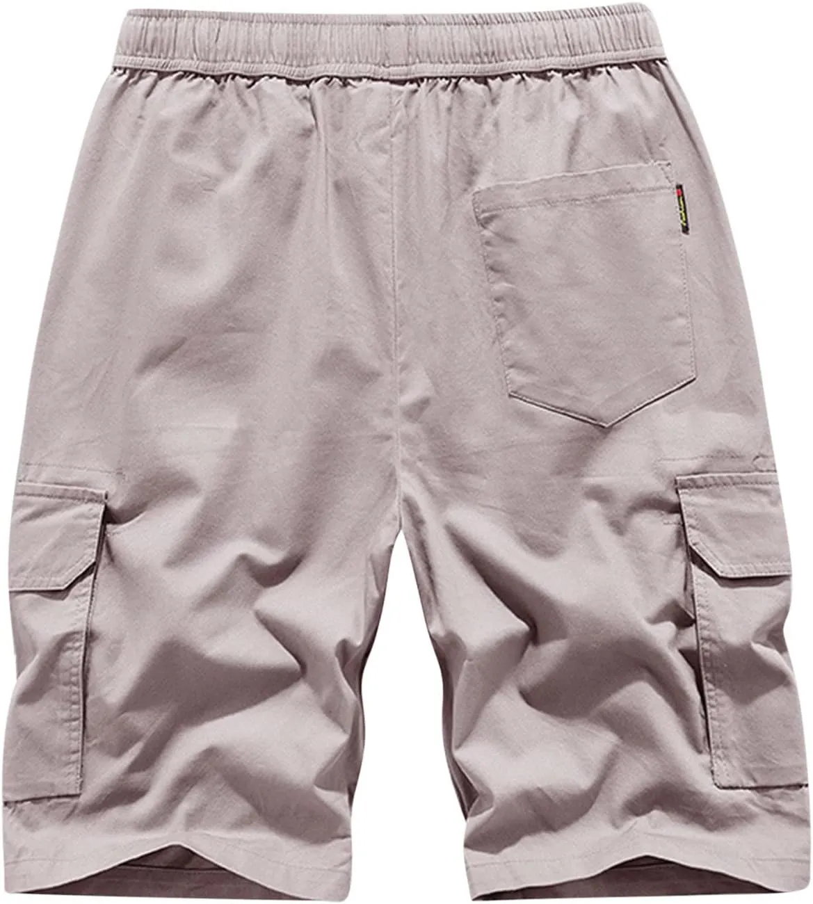 Mens Cargo Shorts Loose Fit Casual Outdoor Lightweight Work Shorts Big and Tall Drawstring Classic Stretch Short Pant