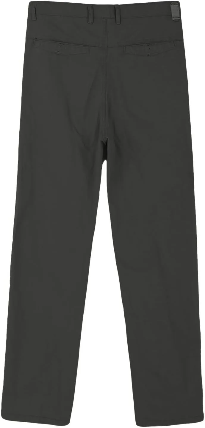 Men's Formal Dress Pants Flat-Front Straight Leg Casual Chino Trousers Plus Size Business Office Work Smart Pants