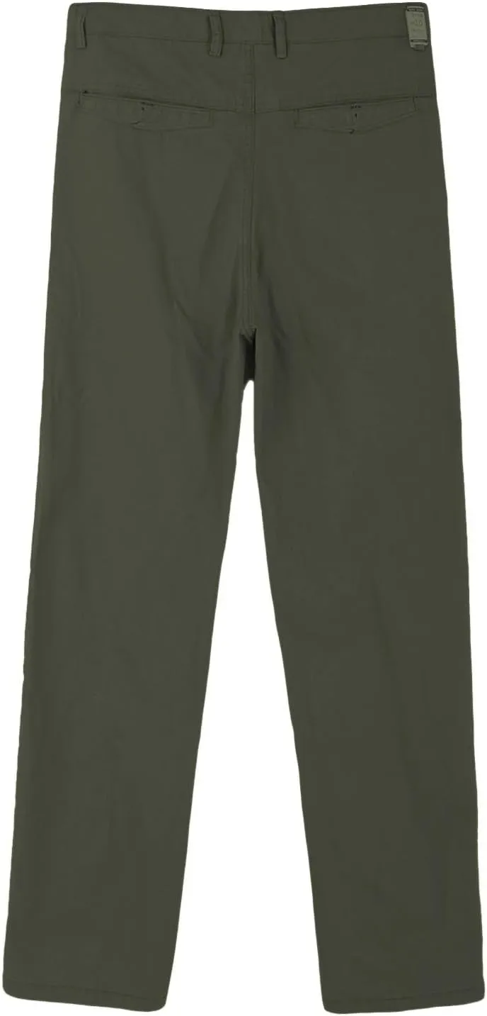 Men's Formal Dress Pants Flat-Front Straight Leg Casual Chino Trousers Plus Size Business Office Work Smart Pants