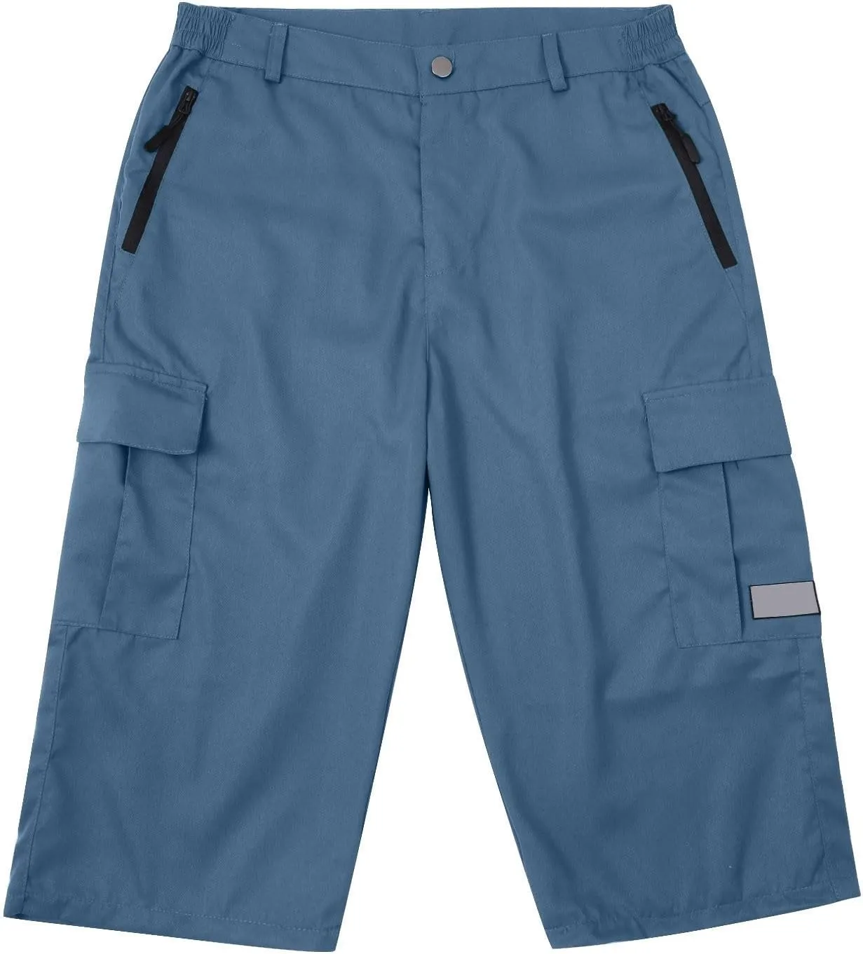 Mens Outdoor Thin Work Climbing Capris Quick Dry Lightweight 3/4 Hiking Walking Shorts Shorts ith Multi Pockets 2024 Fashion